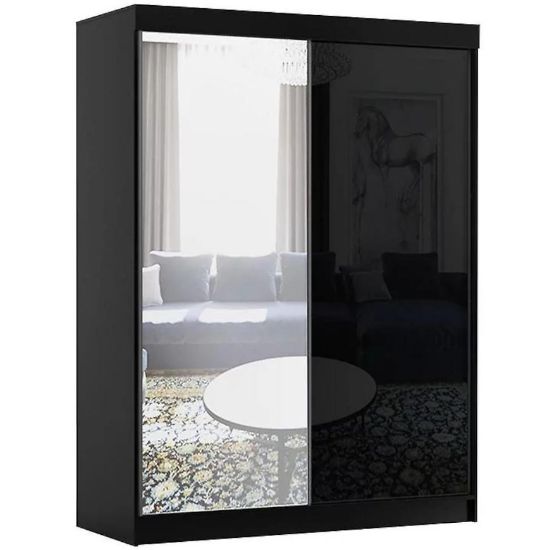Spinta Samba 120 cm blizgi juoda paveikslėlis