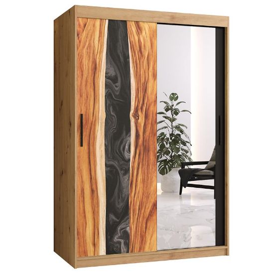 Spinta Resin II 120 Ąžuolas Artisan/veidrodis paveikslėlis