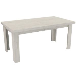 Paveikslėlis Didelis sulankstomas stalas Kora 160/200x90cm kraftas baltas