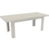 Didelis sulankstomas stalas Kora 160/200x90cm kraftas baltas paveikslėlis