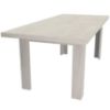 Didelis sulankstomas stalas Kora 160/200x90cm kraftas baltas paveikslėlis