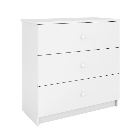 Vaikiška komoda Babydreams White paveikslėlis