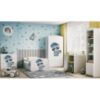 Vaikiška komoda Babydreams White - Raccoon paveikslėlis