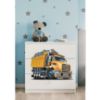 Vaikiška komoda Babydreams White - Truck paveikslėlis