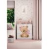 Vaikiška komoda Babydreams White - Teddy Bear Flowers paveikslėlis