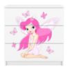 Vaikiška komoda Babydreams White - Fairy 1 paveikslėlis