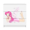 Vaikiška komoda Babydreams White - Fairy 2 paveikslėlis