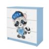 Vaikiška komoda Babydreams Mėlyna - Raccoon paveikslėlis