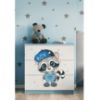 Vaikiška komoda Babydreams Mėlyna - Raccoon paveikslėlis