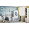 Vaikiška komoda Babydreams Mėlyna - Raccoon paveikslėlis