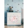 Vaikiška komoda Babydreams Blue - Horse paveikslėlis