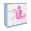 Babydreams Vaikiška komoda Blue - Princess 1 paveikslėlis