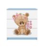 Vaikiška komoda Babydreams Blue - Teddy Bear Flowers paveikslėlis