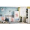 Vaikiška komoda Babydreams Blue - Teddy Bear Butterfly paveikslėlis