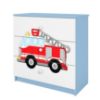 Vaikiška komoda Babydreams Mėlyna - Fire brigade paveikslėlis