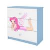 Babydreams Vaikiška komoda Mėlyna - Fairy 2 paveikslėlis