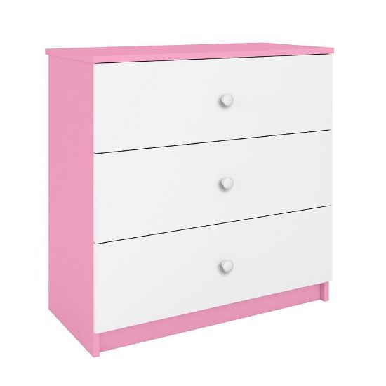 Vaikiška komoda Babydreams Pink paveikslėlis