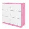 Vaikiška komoda Babydreams Pink paveikslėlis