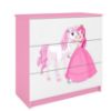 Vaikiška komoda Babydreams Pink - Princess 2 paveikslėlis