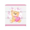 Vaikiška komoda Babydreams Pink - Teddy Bear Butterfly paveikslėlis