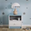 Babydreams Naktinis staliukas mėlynas paveikslėlis