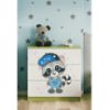 Vaikiška komoda Babydreams Green - Raccoon paveikslėlis