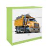 Vaikiška komoda Babydreams Green - Truck paveikslėlis