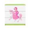 Vaikiška komoda Babydreams Žalia - Princess 1 paveikslėlis