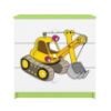 Vaikiška komoda Babydreams Žalia - Excavator paveikslėlis