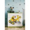 Vaikiška komoda Babydreams Žalia - Excavator paveikslėlis