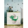 Vaikiška komoda Babydreams Green - Dino paveikslėlis