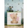Vaikiška komoda Babydreams Green - Teddy Bear Flowers paveikslėlis