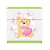 Vaikiška komoda Babydreams Žalia - Teddy Bear Butterfly paveikslėlis