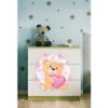 Vaikiška komoda Babydreams Žalia - Teddy Bear Butterfly paveikslėlis