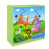 Vaikiška komoda Babydreams Green - Safari paveikslėlis