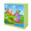 Vaikiška komoda Babydreams Green - Safari paveikslėlis