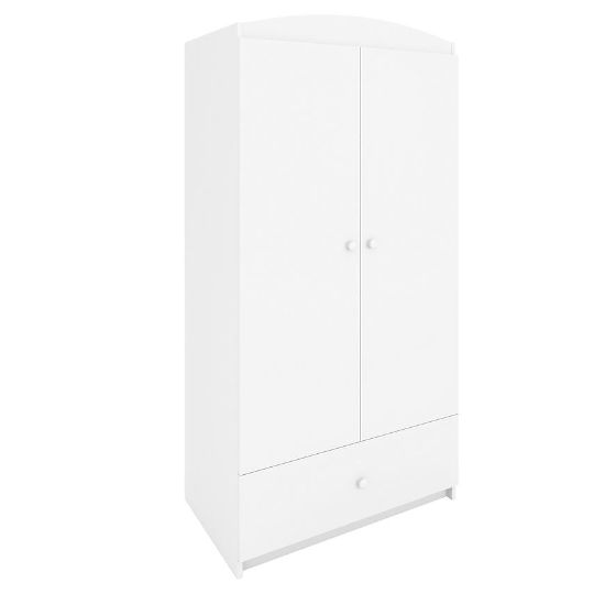 Drabužių spinta Babydreams White paveikslėlis