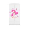 Drabužių spinta Babydreams White - Fairy 2 paveikslėlis