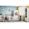 Drabužių spinta Babydreams White - Zoo paveikslėlis
