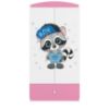 Babydreams drabužių spinta Pink - Raccoon paveikslėlis