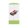Babydreams Žalioji drabužių spinta - Auto paveikslėlis