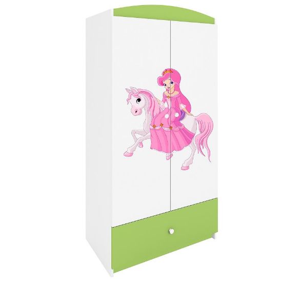 Babydreams drabužių spinta Žalia - Princesė 1 paveikslėlis