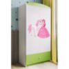 Drabužių spinta Babydreams Green - Princess 2 paveikslėlis