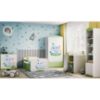 Drabužių spinta Babydreams Green - Elephant paveikslėlis