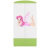 Drabužių spinta Babydreams Green - Fairy 2 paveikslėlis