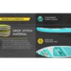 Pripučiama SUP irklentė AQUA GLIDER SET HYDRO-FORCE 65347 paveikslėlis