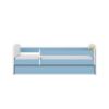 Vaikiška lova su čiužiniu ir stalčiumi Babydreams Blue 70x140 Digger paveikslėlis