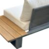 Kavos kampinė sofa su staliuku paveikslėlis