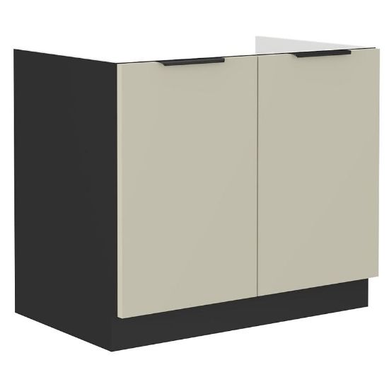 Virtuvės spintelė Arona Cashmere 80zl 2f bb paveikslėlis