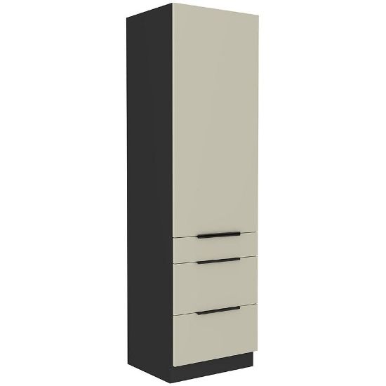 Virtuvės spintelė Arona cashmere 60dks-210 1f 3s paveikslėlis